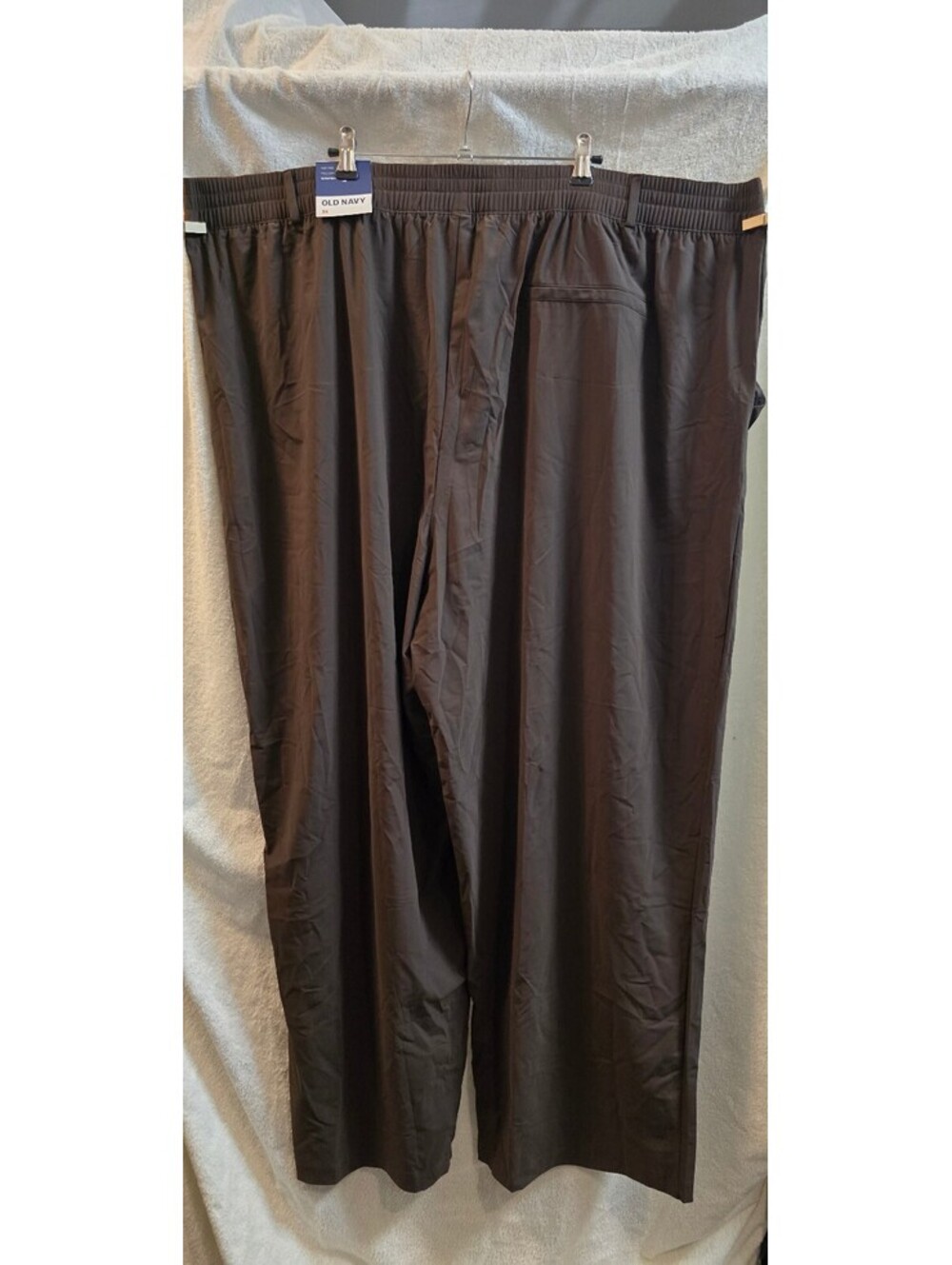 Old Navy Women's Brown Sleektech High-Rise Full-Length Pants Size 3X - Picture 5 of 5